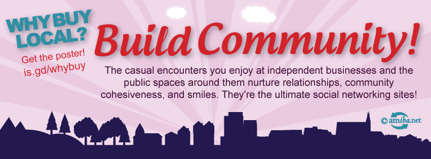 Reason #1 – Build Community!
