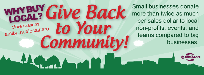 Reason #10 – Give Back to your Community!