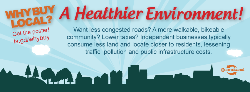 Reason #3 – A Healthier Environment!