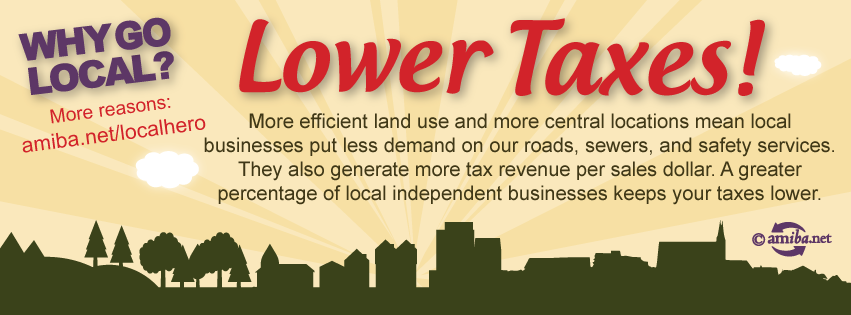 Reason #4 – Lower Taxes!